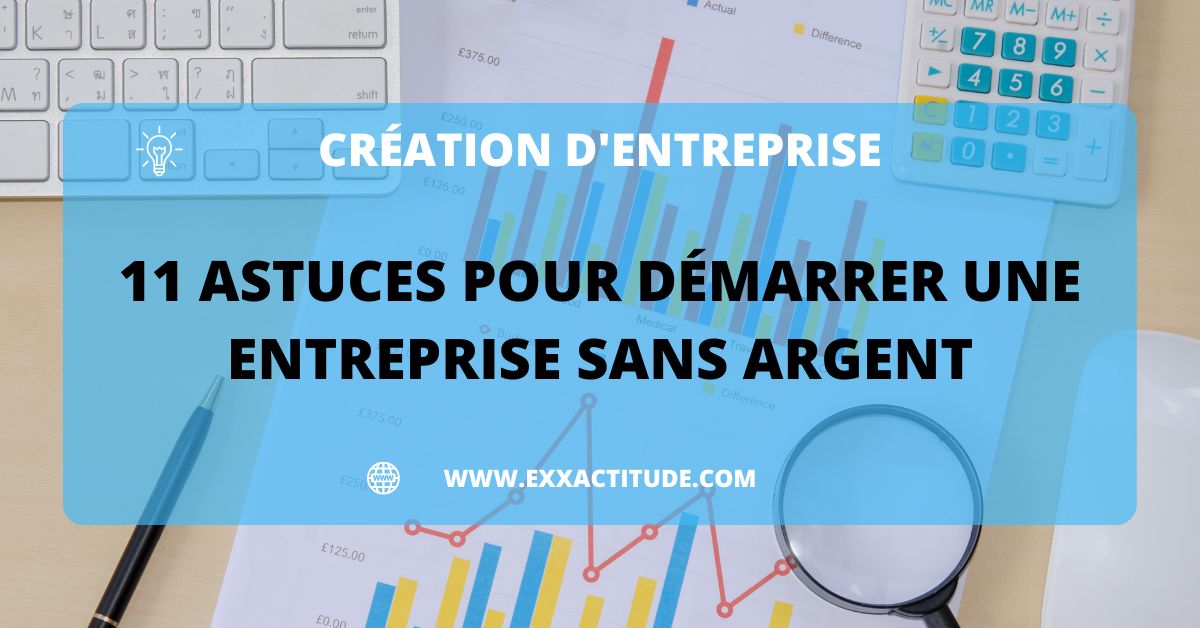 démarrer business sans argent